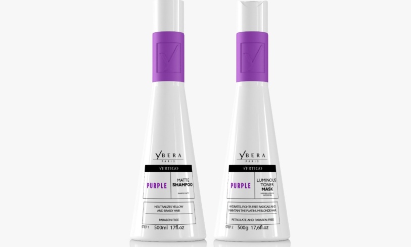 Vertigo Purple / Luzes & Mechas Kit (Shampoo 500ml + Mask 500ml)